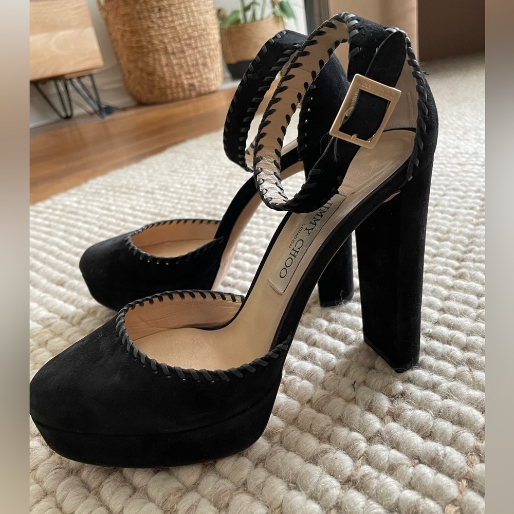 Jimmy Choo Shoes , suede pumps